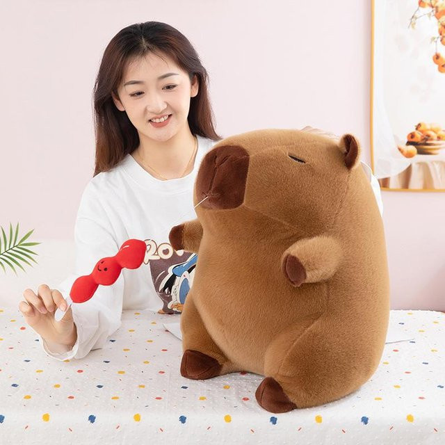 Yiran toy Capybara Plüschtier, 30cm, ab 3 Jahre - Bild 1