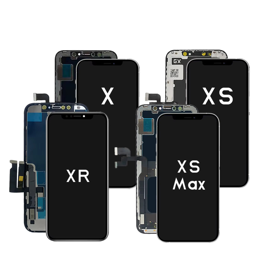 uozzini TFT LCD Display Touchscreen Digitizer für iPhone X XS MAX XR in Schwarz - Bild 2