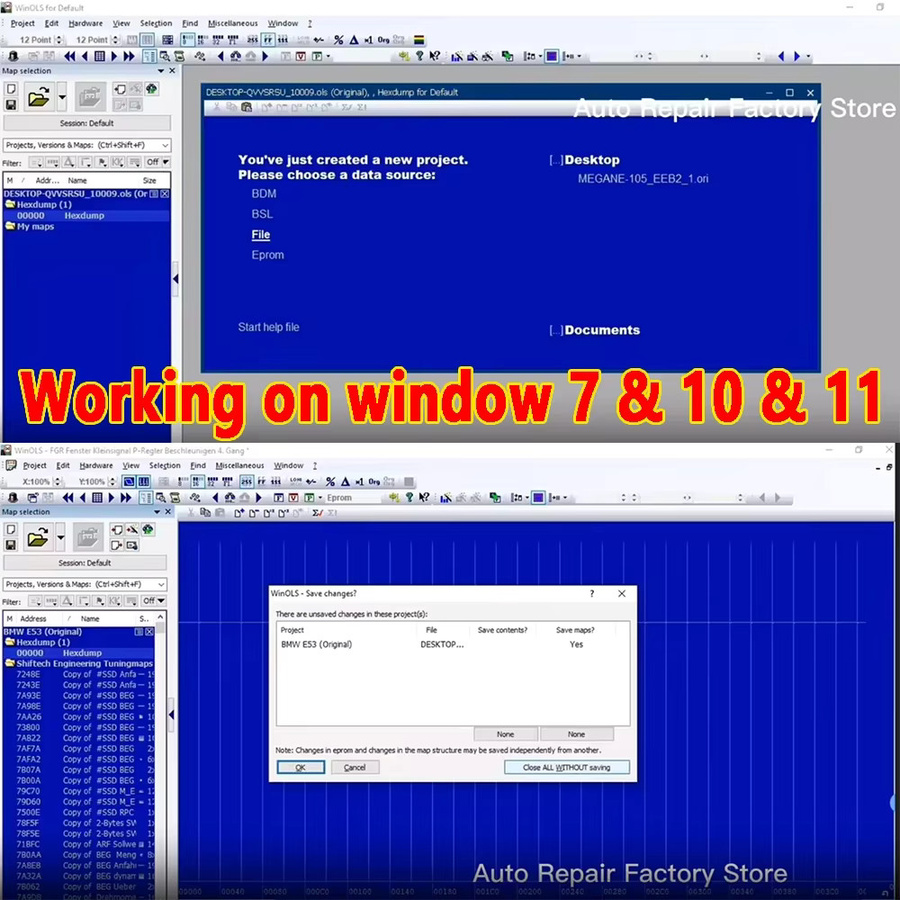 Winols 4.7 Vollversion inklusive 108 GB Damos und ECM TITANIUM 1.61 sowie IMMO SERVICE Tool für Windows 7, 10 und 11 - Bild 2