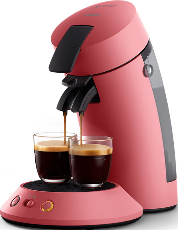 Philips Senseo Original Plus Kaffeepadmaschine CSA210/35 Korallrot - Bild 2