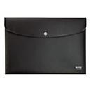 Leitz Sammelmappe Recycle A4 mit Druckknopfverschluss, schwarz, blickdicht, Blauer Engel - Bild 2