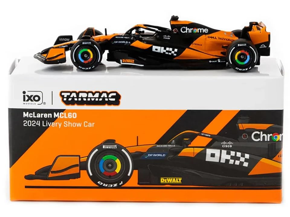 Tarmac Works McLaren F1 MCL60 2024 Lackierung, Spielfahrzeug, Maßstab 1:64 - Bild 3