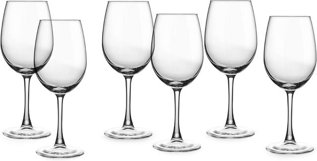 ECHTWERK Weißweingläser 2806, 6er Pack, transparent, 370 ml - Bild 1