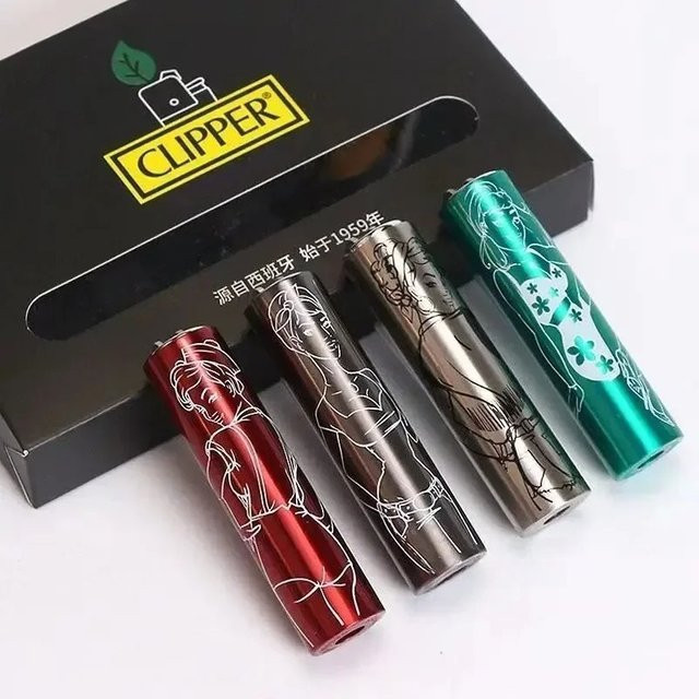 Clippers Macaron Zigarettenanzünder Mehrfarbig wiederverwendbar - Bild 1