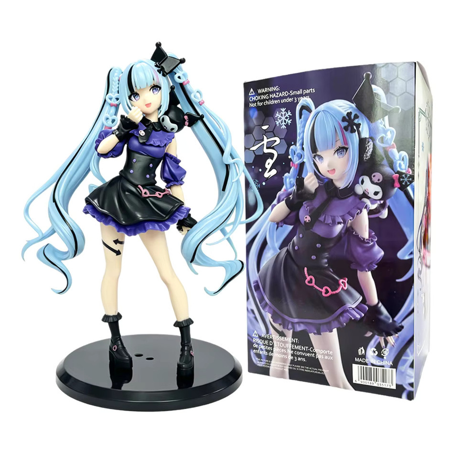 Bandai Hatsune Miku Kuromi Trio Anime-Figur, PVC-Modell, ab 3 Jahren - Bild 4