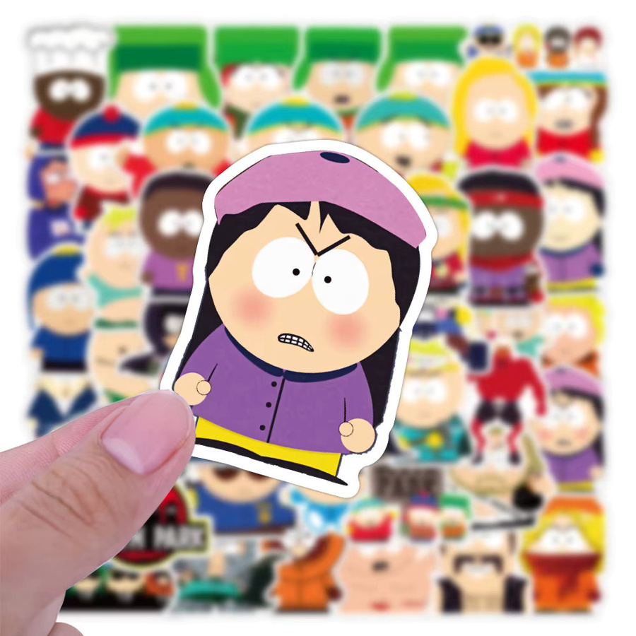 Rspctou SouthPark Aufkleber, Cartoon-Sticker, Bunt / Mehrfarbig - Bild 3