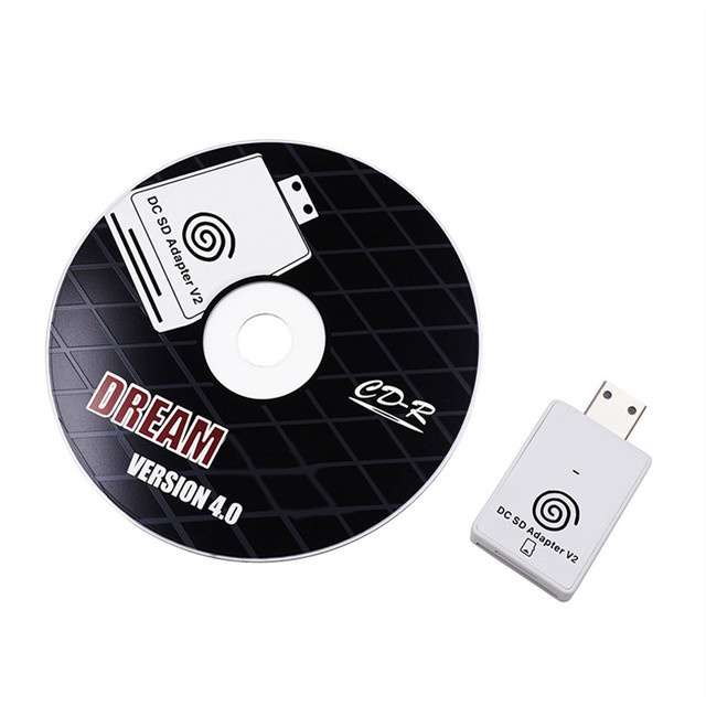 SEGA Dreamcast SD-Kartenleser Adapter mit Dreamshell V4.0 TF Karte und CD Boot Loader - Bild 1
