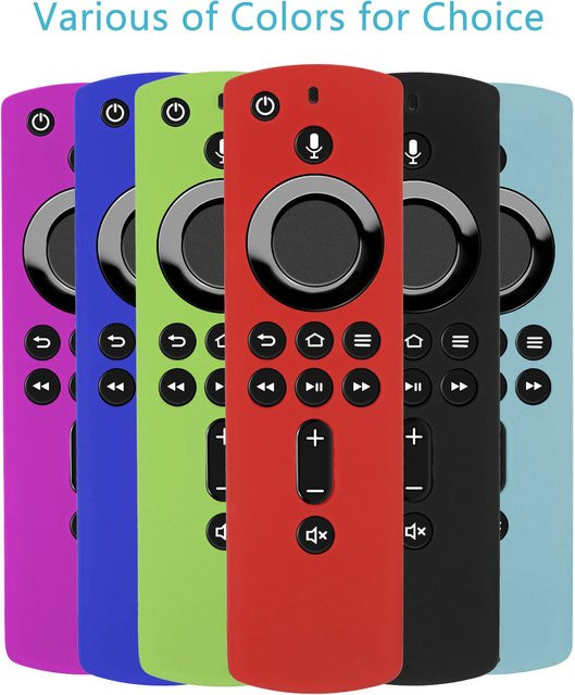Schützende Silikonhülle für Amazon Alexa Fire TV Stick Fernbedienung in Blau von hononjo - Bild 1