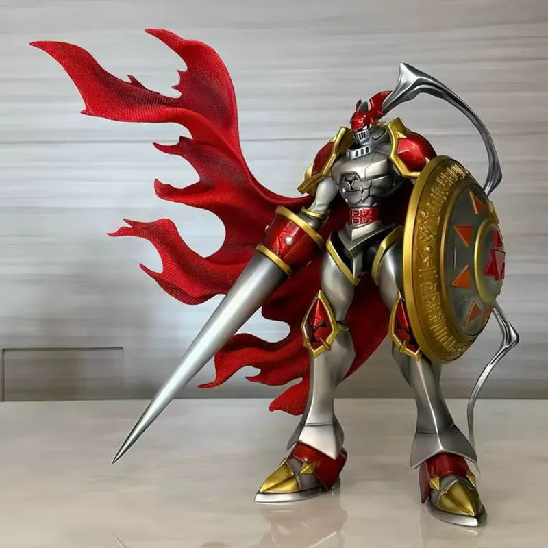 Bandai OG Red Lotus Knight Beast Sammlerfigur aus Kunstharz in Rot - Bild 2