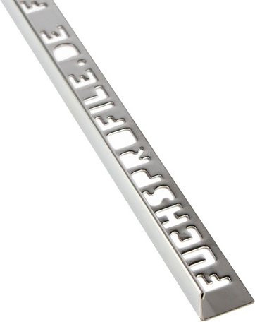 Fuchs Design Fliesenschiene aus Edelstahl in Silber, B: 2,4 cm, L: 250 cm - Bild 1