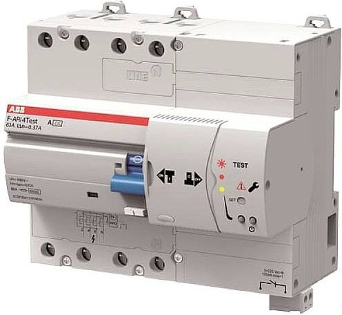 ABB FI-Schutzschalter F-ARI4Test A-25/0.03 RCD 4-polig 25A 0.03A 400V - Bild 1