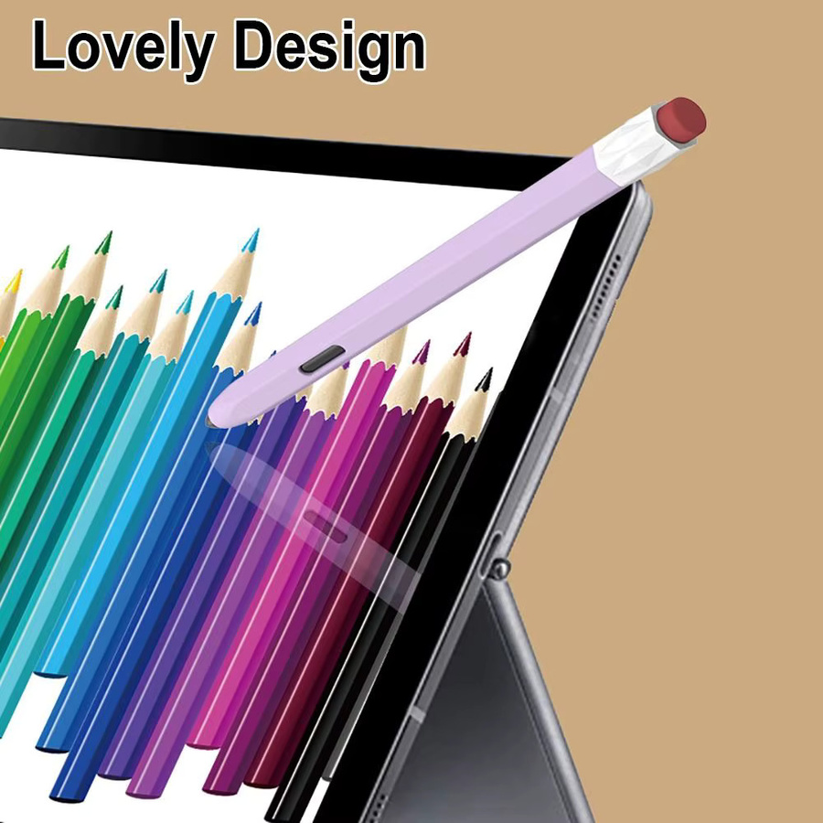 Silikon Schutzhülle für Samsung Galaxy Tab S7 S8 S9 Plus Ultra S Pen Stifte Federmappe stoßfest - Bild 2