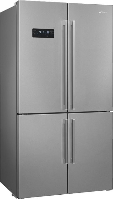 Smeg French Door Kühlschrank FQ60XDAIE in Edelstahl Optik Silber - Bild 1