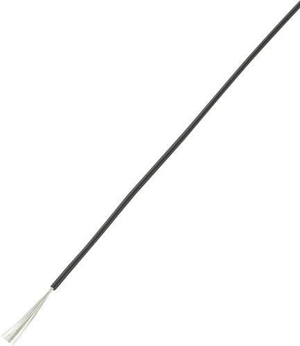 TRU Components Litze LiY 1 x 0,22 mm² Schwarz 25 m - Bild 1