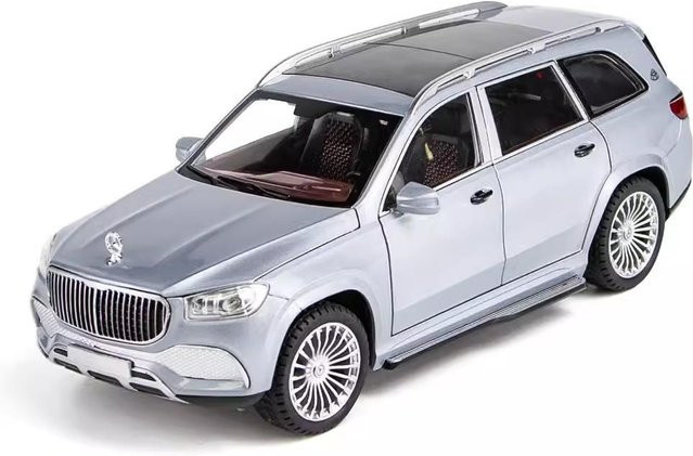 Linyi toy car Gls600 Gle350 Automodell, 1:24, mit Licht und Sound, ab 14 Jahren - Bild 1