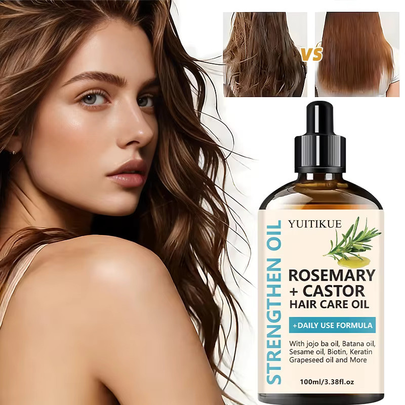 YUITIKUE Rosmarin-Rizinusöl, Multi-Öl-Mischung, 100 ml, Unisex - Bild 3