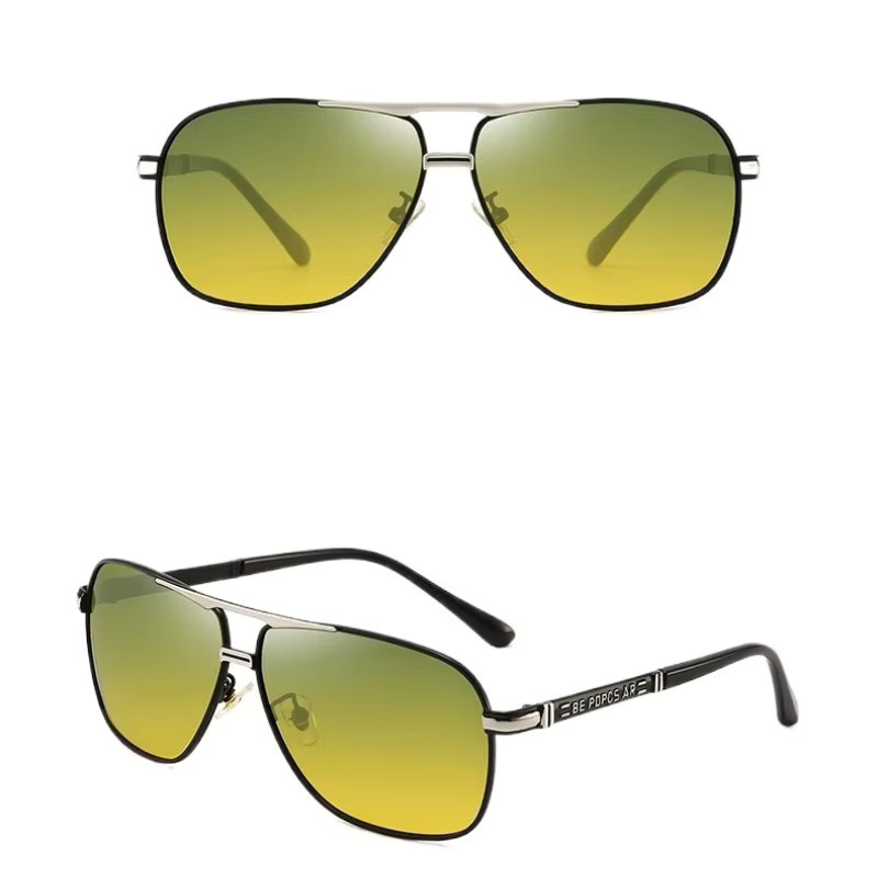 DIXSG Sonnenbrille Aviator, Vollrand, Metall, Herren - Bild 3