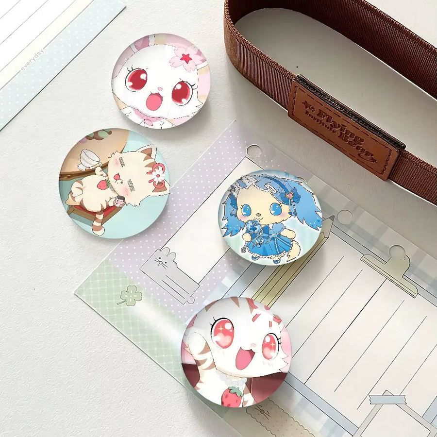 Brosche J-Jewelpet, Weißblech, Anime - Bild 2