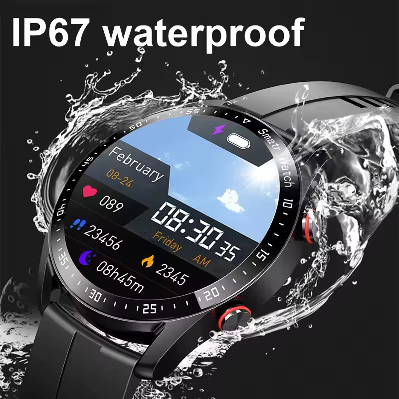 Ola Esporte Smartwatch, Bluetooth, Weiß, Herren, Wasserdicht - Bild 3