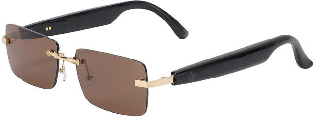 Neoglint Smart Bluetooth Echtzeit-Übersetzungsbrille mit GPT und DeepSeek Unterstützung, Sonnenbrille Goldbraun - Bild 1