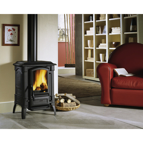 La Nordica-Extraflame Giulietta X Kaminofen aus Gusseisen in Schwarz mit 6,6 kW - Bild 2