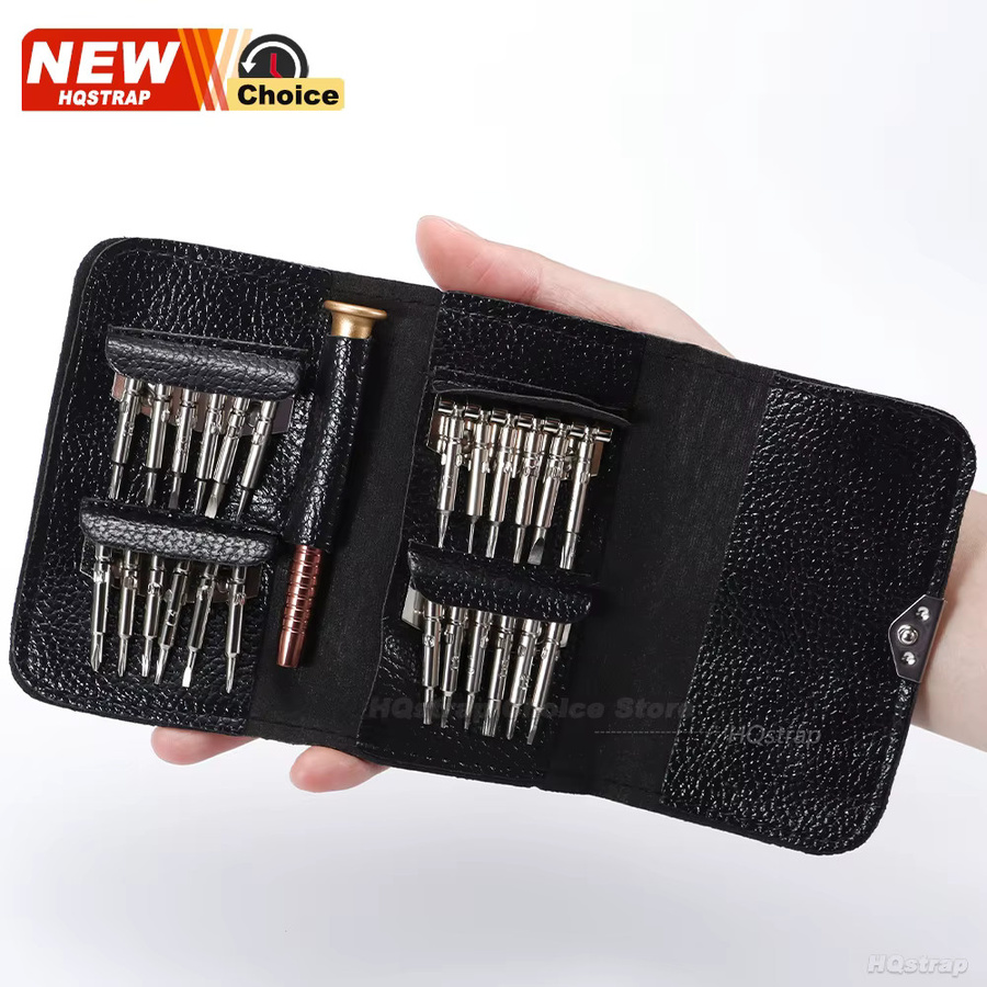 HQstrap Uhrenreparatur-Werkzeug-Set, 25-in-1, Unisex - Bild 3