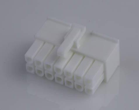 Molex Buchsengehäuse-Kabel 39012145 in Weiß aus Kunststoff - Bild 1