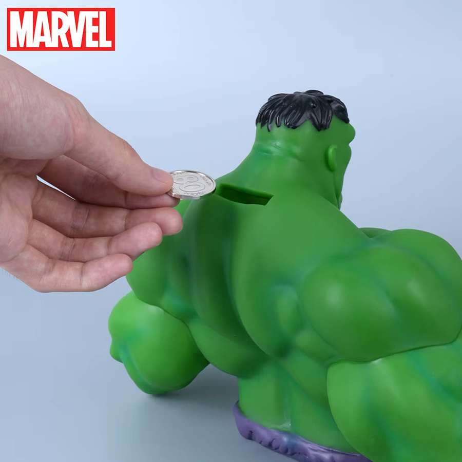 Offizielle Marvel Hulk Spardose aus PVC in Grün - Bild 3