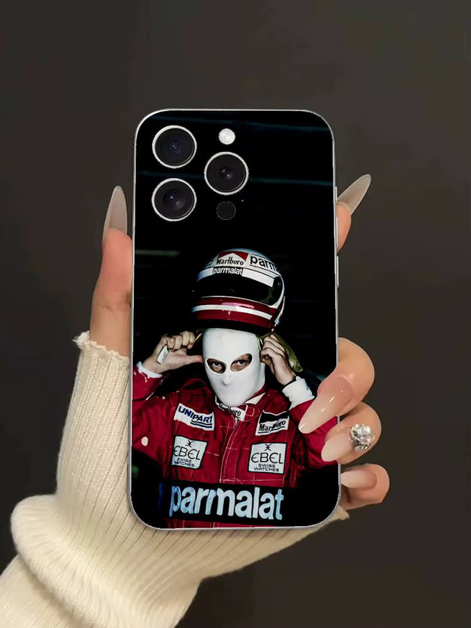 Cool-N-niki Lo-lauda S Handyhülle für Apple iPhone 11 bis 17 Pro Max Mini, luxuriöse transparente Stoßfänger-Schutzhülle - Bild 5