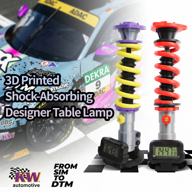 DLY Schreibtischlampe im Industriestil mit Touch-Funktion und USB-Anschluss, dekoratives Nachtlicht in Rot und Mehrfarbig für das Kinderzimmer - Bild 1