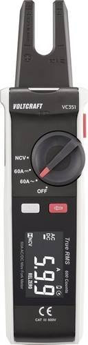 Voltcraft VC-351 Stromzange kalibriert ISO CAT III 600V in Schwarz - Bild 1