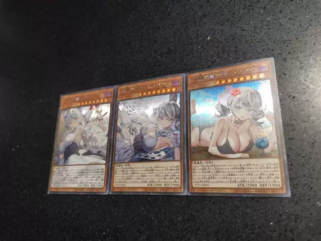 Yiran toy 1 Yu-gi-oh! Anime Sammel-Flash-Card 3-teiliges Set - Bild 1