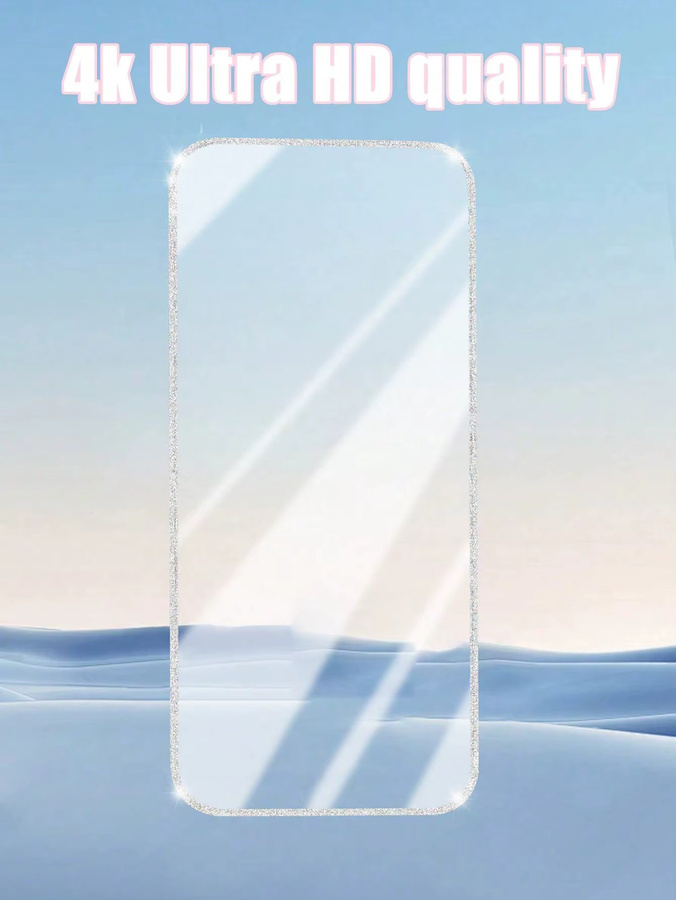 NNBILI 2 Stück Ultra-Klare Gehärtete Glas-Displayschutzfolie für iPhone 17 Pro Max und 17e, Kratzfest, Anti-Fingerabdruck, 9H Härte, Transparent - Bild 6