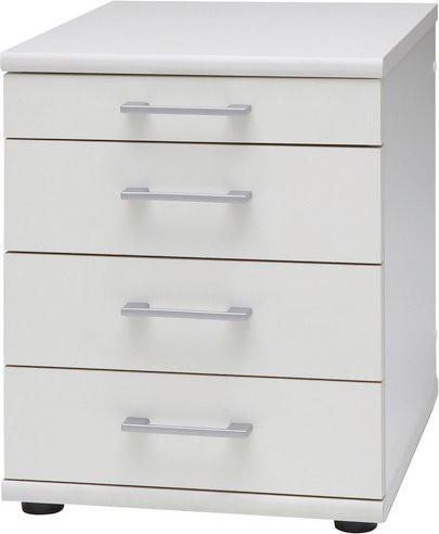 Schildmeyer Rollcontainer Serie 200 perlweiß, B/H/T: 41,6 x 53,4 x 50,0 cm - Bild 1