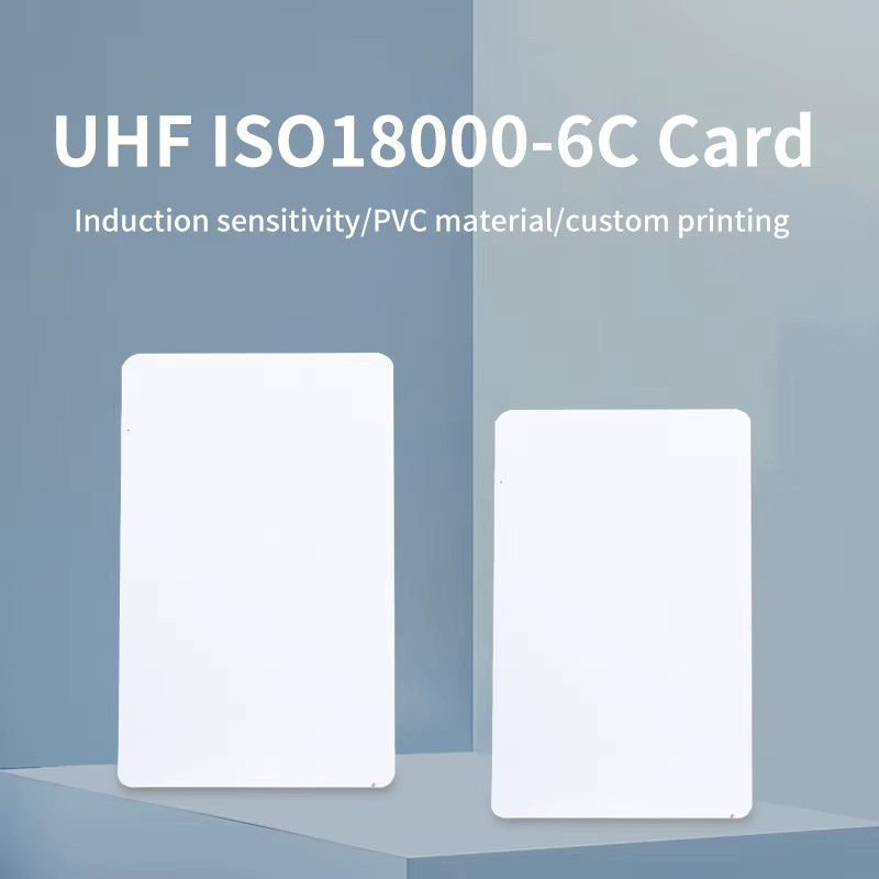 Fonkan Passive UHF-RFID-PVC-Karte für Zugangskontrolle, Farbe: Weiß, Frequenz: 860–960 MHz - Bild 2