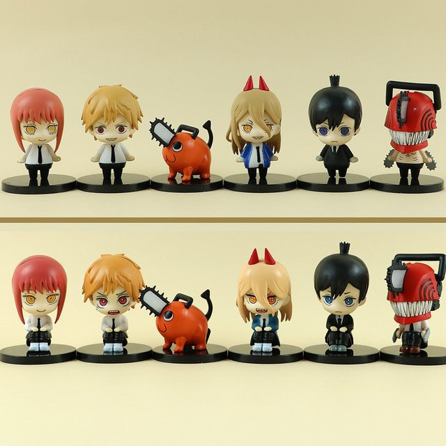 Bandai Chainsaw Man Figuren-Set, 6-teiliges Set - Bild 1
