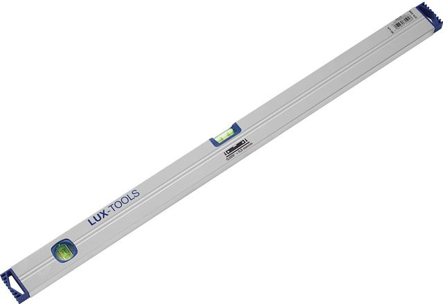 LUX-TOOLS Wasserwaage Alles im Lot aus Aluminium in Silber, Breite: 80 cm - Bild 1