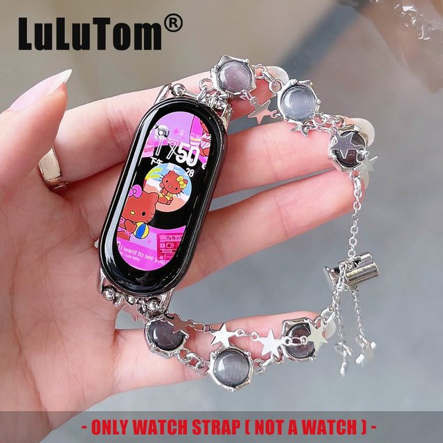 LuLuTom Uhrenarmband Metall, Kristall, Unisex - Bild 1