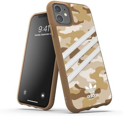 Adidas iPhone 11 Pro Handyhülle Camo in Braun/Multicolor - Bild 1