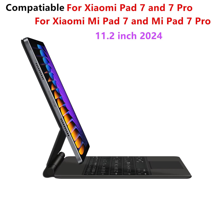 Xiaomi Smart Magic Keyboard Folio Hülle für Xiaomi Pad 7 und Pad 7 Pro 11,2 Zoll in Schwarz - Bild 3
