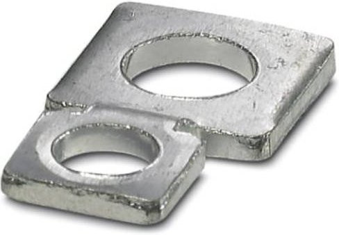 Phoenix Contact 0204110 Stufenlasche, Silber, 100 Stück - Bild 1
