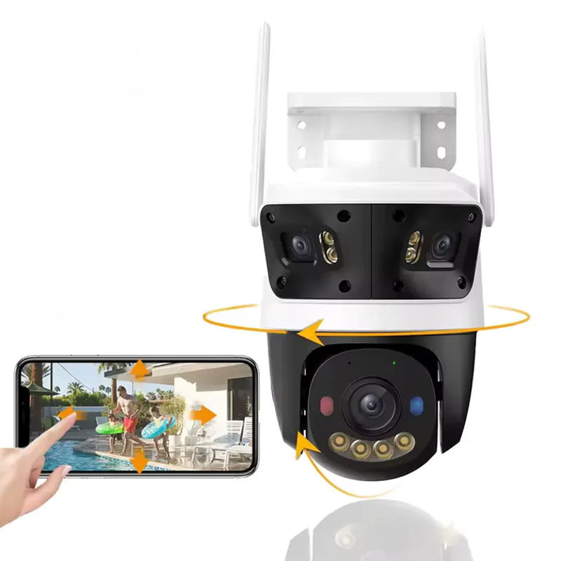 Imou Cruiser Triple 11MP WLAN Außenkamera mit Triple-Lens, 3K + 2K Auflösung, IP65 Wetterfestigkeit und Warnlicht in Weiß - Bild 7