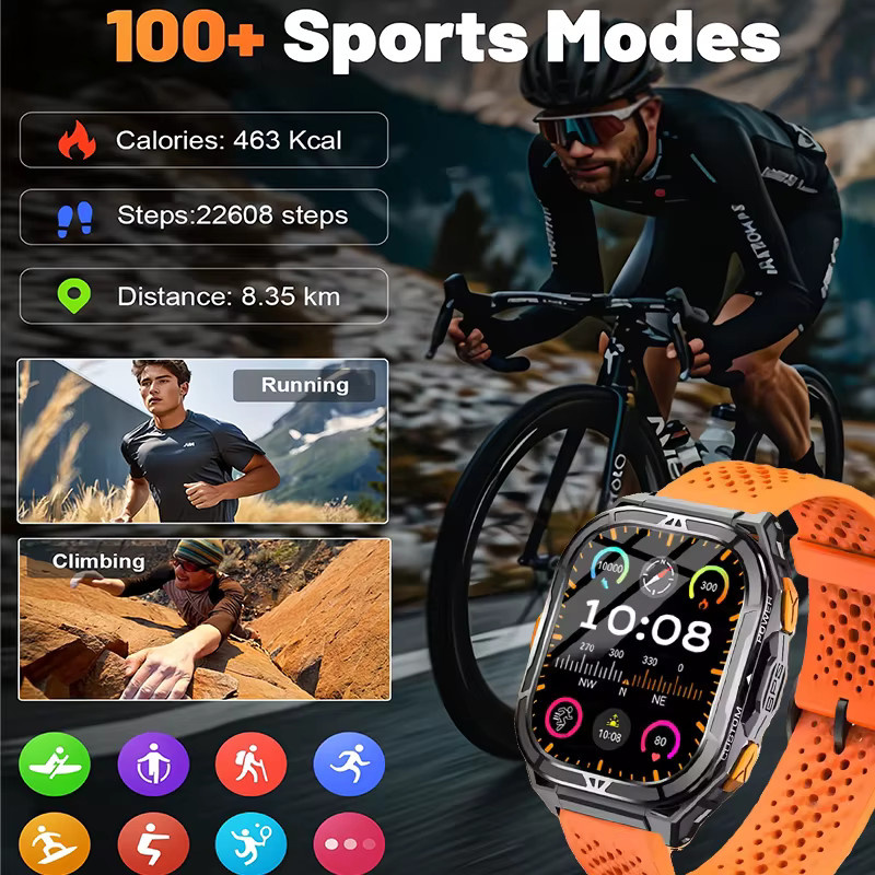 Xiaomi Smartwatch, GPS, Bluetooth, Schwarz, 44 mm, 3 ATM - Bild 3