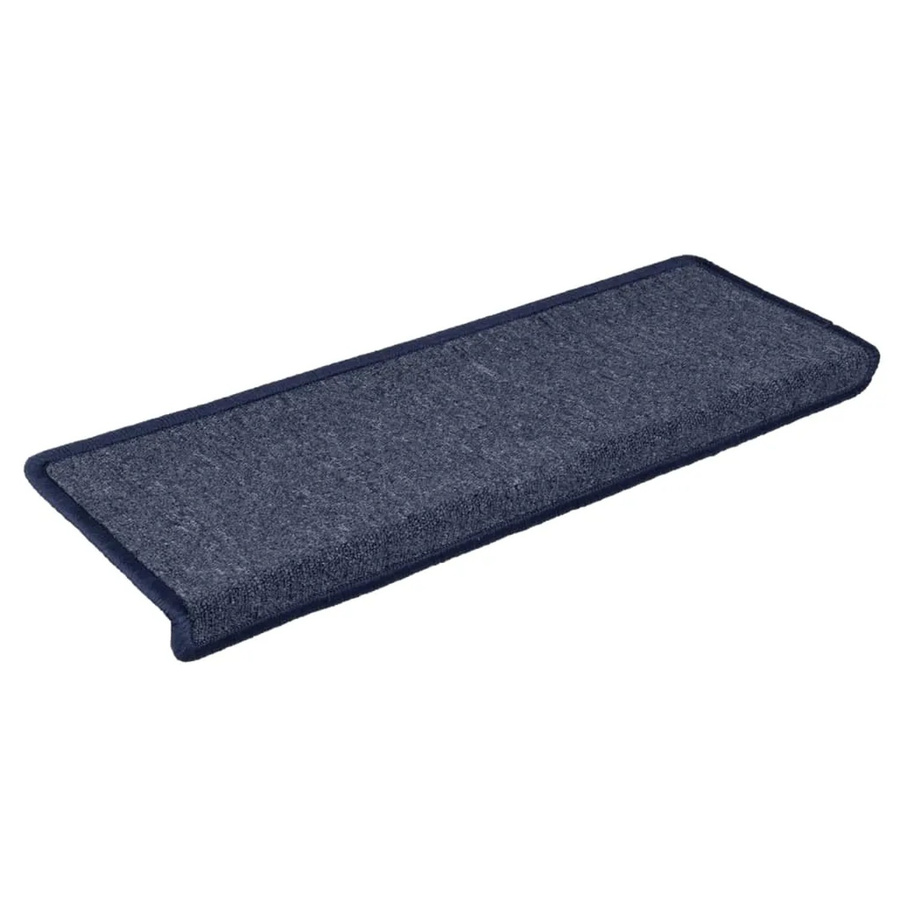 vidaXL Stufenmatten 15er Set aus Nadelvlies in Grau und Blau, B/T/H: 65 x 21 x 4 cm - Bild 2