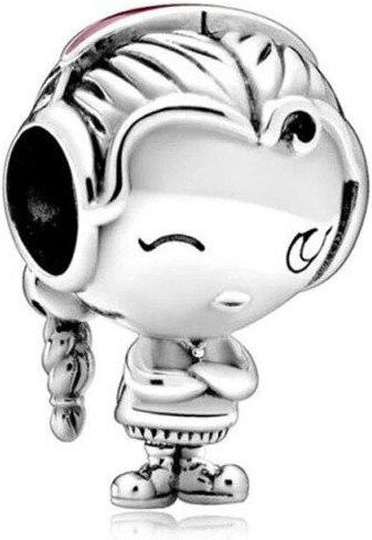 Allbestart Charm-Anhänger, 925 Silber, Weiß, Unisex - Bild 1