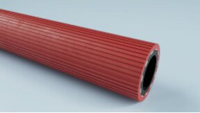 NORRES Acethylenschlauch 3255-SALDAFORM in Rot, hochflexibel gerieft, 8,0 - 50 mm - Bild 1
