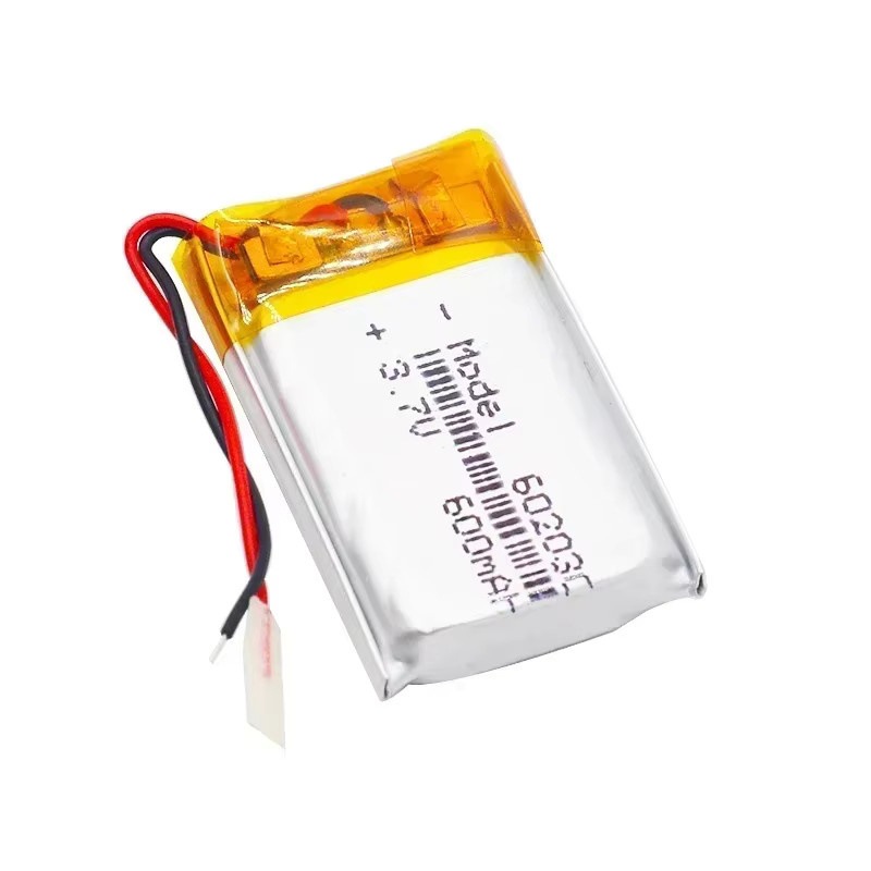 Robinella Lithium-Polymer-Batterie 3,7 V 600 mAh in Silber für Bluetooth-Headsets, Smartwatches und Spielzeug - Bild 2