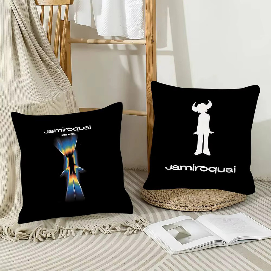 Rastar Jamiroquai Kissenbezug quadratisch schwarz B/B/H: 40 x 40 x 40 cm - Bild 4