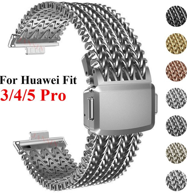 jansin Uhrenarmband Edelstahl, Milanaise, Silber, Unisex - Bild 1