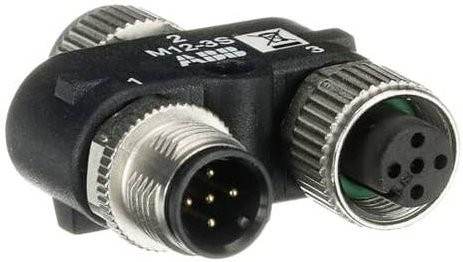 ABB 2TLA020055R0600 Sensor-Aktor-Steckverbinder Buchse in Schwarz - Bild 1
